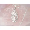 Anhänger Blumen Silber 925 Sterlingsilber su394