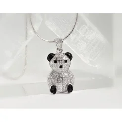 Anhänger Teddy Bear Silber 925 sp300