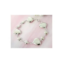 Armband Silber 925 Herz SG105