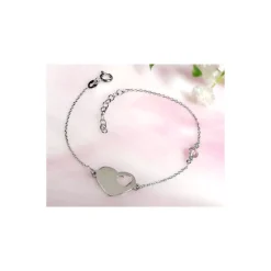 Armband Silber 925 Herz SG101