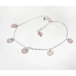 Armband Silber 925 rhodiniert 16 -19 cm Plättchen SG188