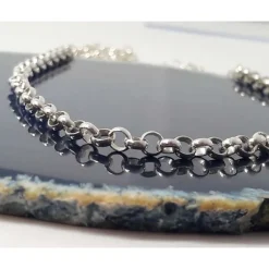 Armband Silber Silber 925 Erbskette sg03