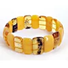 Bernstein Armband gelb 17,5 cm mit Gummizugband cu116a