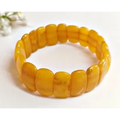 Bernstein Armband mit Gummizug cu207