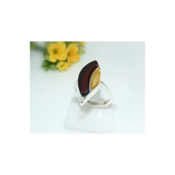 Bernstein Ring Silber 925 Bernsteinschmuck CJ51