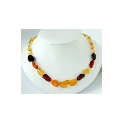 Bernsteinschmuck - Bernstein-Collier 49 cm (DC14)