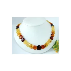Bernsteinschmuck - Bernstein-Collier 50 cm (DC47)
