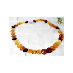 Bernsteinschmuck - Bernstein-Collier 52 cm (DC148)