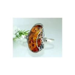 Bernsteinschmuck - Bernstein-Armreif Silber-925 (CW40)