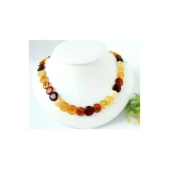 Bernsteinschmuck - Bernstein-Collier 50 cm (DC24)