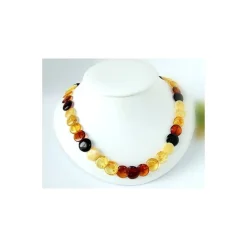 Bernsteinschmuck - Bernstein-Collier 49 cm DC04