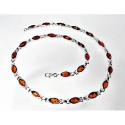 Bernsteinschmuck Bernstein Collier Silber 925 dc222