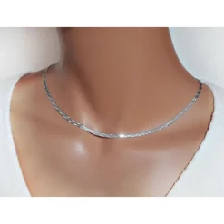Collier 45 cm Silber-925 Damen Halskette SD178