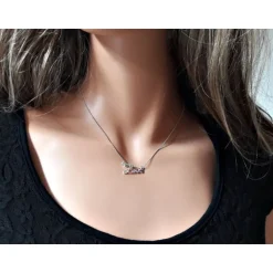 Collier Silber LOVE Collier 40 - 50 cm Silber-925 SD131