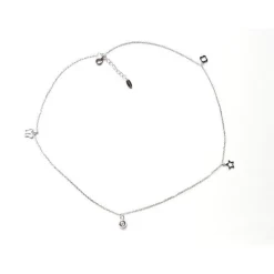 Collier Silber 925 mit Zirkonia SD206