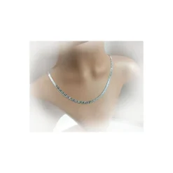 Collier Silber Schlangenkette flach 45 cm Silber-925 KC98