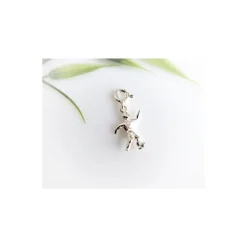 Fußballer Silber-925 Charms Anhänger SU35