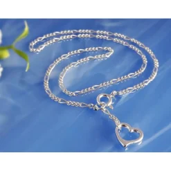 Fußkettchen Silber 925 24 / 27 / 30 cm Silberschmuck fr65