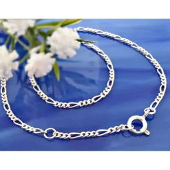Fußkettchen Silber 925 24 - 32 cm Silberschmuck fr76