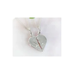 Herz Freundschaft Anhänger Silber 925 SU244