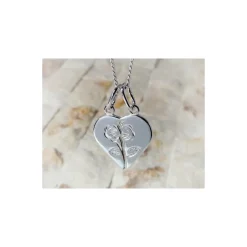 Herz Freundschaft Anhänger Silber 925 SU244