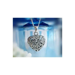 Herz Silber Anhänger Herz Silber 925 Silberschmuck RU01