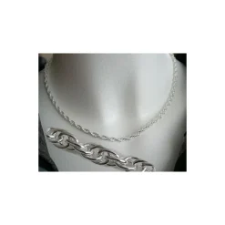 Kordelkette 40 cm - 60 cm Silber-925 (KB13-1)