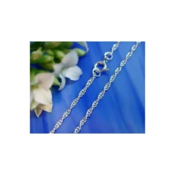 Kordelkette 42 cm bis 100 cm Kette Silber 925 KF80