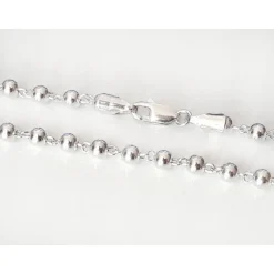 Kugelkette 45 cm Silber 925 Halskette KA02