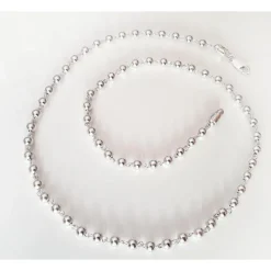 Kugelkette 45 cm Silber 925 Halskette KA02