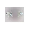 Ohrstecker Silber 925 Blumen Silberschmuck SB133