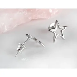 Ohrstecker Silber 925 Sterne so16