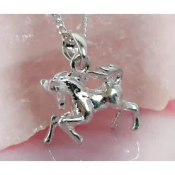 Pferd Anhänger Silber 925 Pferdanhänger Figur su371