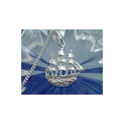 Segelschiff Anhänger Silber 925 Silberschmuck DV