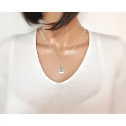Segelschiff Anhänger Silber 925 Silberschmuck DV