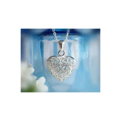 Silberschmuck - Anhänger Herz Silber 925 MM01