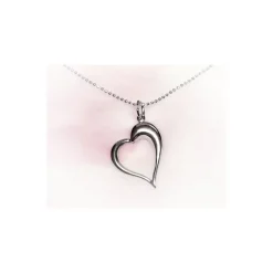 Silberschmuck - Anhänger Herz Silber-925 SU80