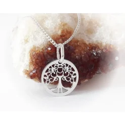 Silberschmuck - Anhänger Lebensbaum mit Kette Silber-925 SU364-45