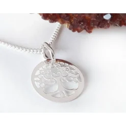 Silberschmuck - Anhänger Lebensbaum mit Kette Silber-925 SU364-45
