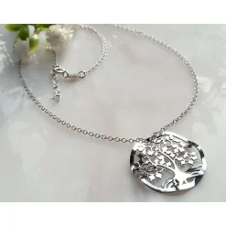 Silberschmuck - Collier Baum des Lebens Silber 925 SD160