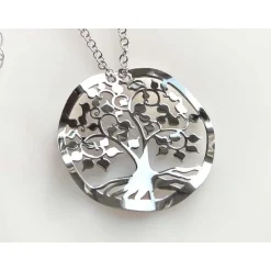 Silberschmuck - Collier Baum des Lebens Silber 925 SD160
