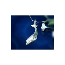 Silberschmuck - Delfin Anhänger Silber-925 ST24