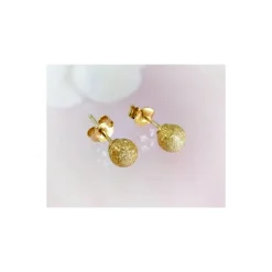 Silberschmuck - Ohrstecker Ø 6 mm Silber-925 (SX37)