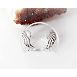Silberschmuck - Ohrstecker Engelsflügel Silber 925 sx77