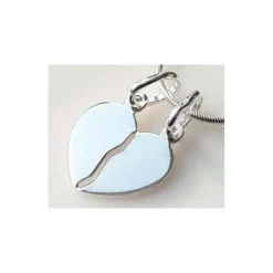Silberschmuck Partneranhänger Herz Silber 925 SU339