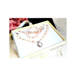 Silberschmuck - Perlen Collier & Armband (PER22)