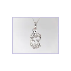 Sternzeichen Fische Anhänger Silber 925 Silberschmuck HL
