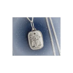 Sternzeichen Waage Anhänger Silber 925 Silberschmuck SU69