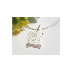 Sternzeichen Widder Anhänger Silber 925 Silberschmuck SU15